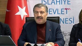 Son dakika... Sağlık Bakanı Fahrettin Koca: Nurdağı ve İslahiye'de şebeke suyu içilmemeli