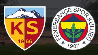 Yukatel Kayserispor - Fenerbahçe