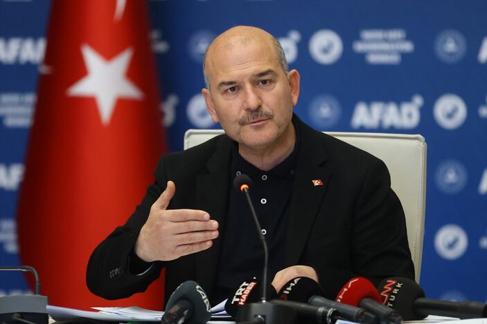 Süleyman Soylu: Depremde vefat eden vatandaşımızın sayısı 45 bin 968