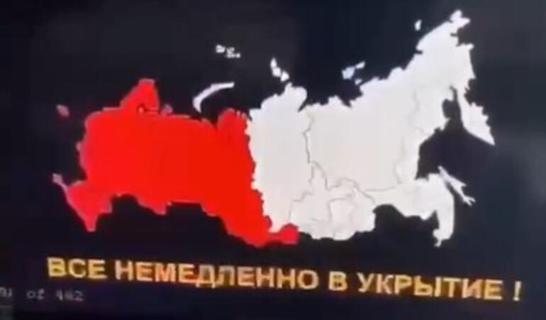 Rus televizyonunda korkutan uyarı Derhal sığınaklara koşun
