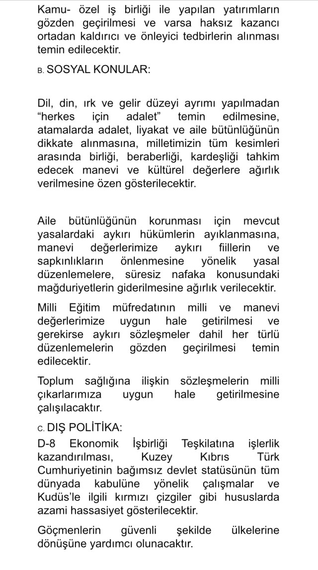 AK Parti ve Yeniden Refah Partisi'nin ittifak protokolü ortaya çıktı! Dikkat çeken 6284 kanunu detayı