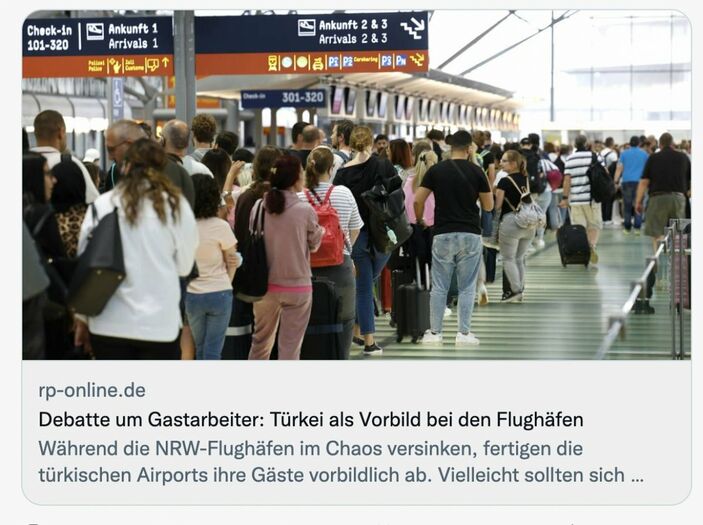 Almanya havalimanı krizini Türk yöneticilerle aşmak istiyor